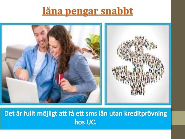 Smslån utan UC